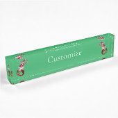 Porte-nom Pour Bureau Pixie de Noël Mermaid Thunder_Cove