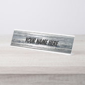 Porte-nom Pour Bureau Plage de Cocoa (Devant)