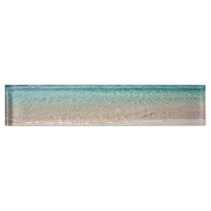 Porte-nom Pour Bureau Plage de la Jamaïque
