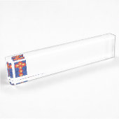 Porte-nom Pour Bureau Plan de nom du bureau multimotif