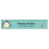 Porte-nom Pour Bureau Planche à voile (Devant)