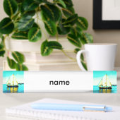 Porte-nom Pour Bureau planche à voile