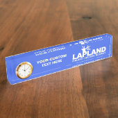 Porte-nom Pour Bureau Plaque de nom de couleur personnalisée LAPLAND (Taille)