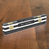 Porte-nom Pour Bureau Plaque signalétique de bureau de professeur (Taille)