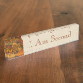 Porte-nom Pour Bureau Plaque signalétique du bureau "Luminaires" (Faire  (Taille)