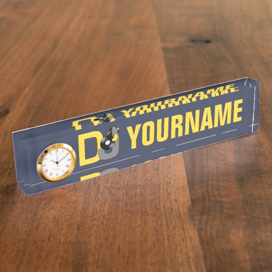 Porte-nom Pour Bureau Plaque signalétique faite sur commande de bureau (Taille)