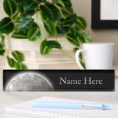 Porte-nom Pour Bureau Pleine lune