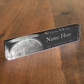 Porte-nom Pour Bureau Pleine lune (Taille)