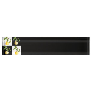 Porte-nom Pour Bureau Poires sauvages
