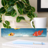 Porte-nom Pour Bureau Poissons dans l'océan