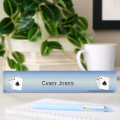 Porte-nom Pour Bureau Poker Aces
