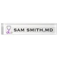 Pour les médecins et infirmières Violet Stethoscop