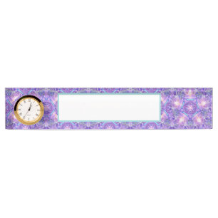 Porte-nom Pour Bureau Pourpre W1