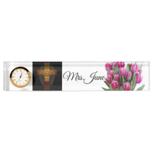 Porte-nom Pour Bureau Professeur