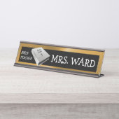 PORTE-NOM POUR BUREAU PROFESSEUR BIBLE (Devant)