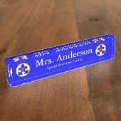 Porte-nom Pour Bureau Professeur d'éducation spéciale de sensibilisation (Taille)