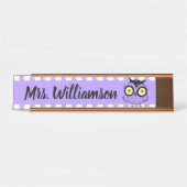 Porte-nom Pour Bureau Professeur Éducateur Bibliothécaire professionnell (Devant)