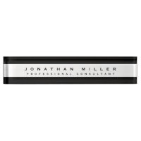 Professionnel | Bannière noire et blanche