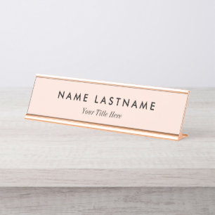 Porte-nom Pour Bureau Promotion commerciale moderne personnalisée
