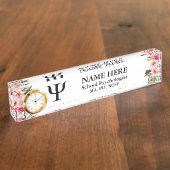 Porte-nom Pour Bureau Psychologue scolaire (Taille)