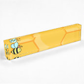 Porte-nom Pour Bureau Queen Bee