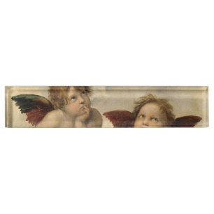 Porte-nom Pour Bureau Raphael Cherubs Angels