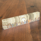 Porte-nom Pour Bureau Raphael - L'École d'Athènes (Taille)