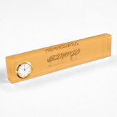 Porte-nom Pour Bureau Reflet du Scorpion