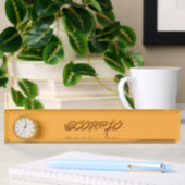 Porte-nom Pour Bureau Reflet du Scorpion