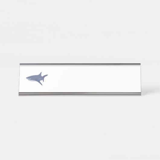 Porte-nom Pour Bureau Requin (Devant)