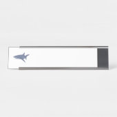 Porte-nom Pour Bureau Requin (Devant)