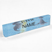 Porte-nom Pour Bureau Requins
