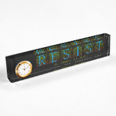 Porte-nom Pour Bureau Résister