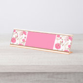 Porte-nom Pour Bureau ressort (Devant)