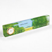 Porte-nom Pour Bureau Rives du Chicago Beach