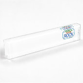 Porte-nom Pour Bureau Roche Médicale de codeurs