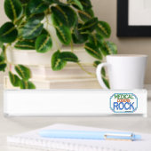 Porte-nom Pour Bureau Roche Médicale de codeurs