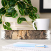 Porte-nom Pour Bureau Roi de la jungle