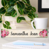 Porte-nom Pour Bureau Rose