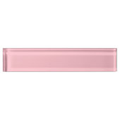 Porte-nom Pour Bureau rose (Devant)