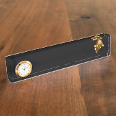 Porte-nom Pour Bureau Rose d'or ( rose d'or ) (Taille)