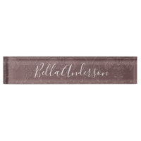 Rose Pâle Poussiéreux Floral Chic Embossé Vintage