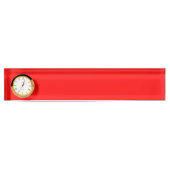 Porte-nom Pour Bureau Rouge (Devant)