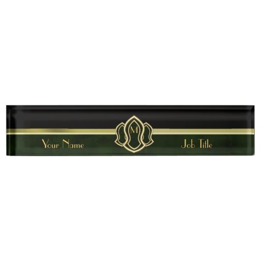Porte-nom Pour Bureau Sandal Of The Prophet (Devant)