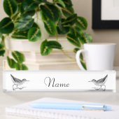 Porte-nom Pour Bureau Sandpiper Shorer Thunder_Cove