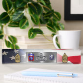 Porte-nom Pour Bureau Sergeant-major de commandement de la 82e division