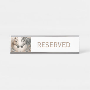 Porte-nom Pour Bureau SIGNE DE Mariage SPÉCIAL RÉSERVÉ