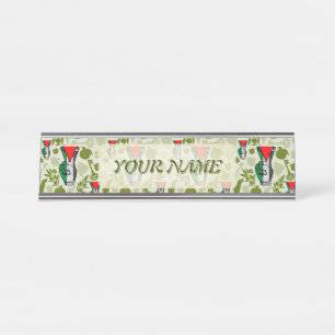 Porte-nom Pour Bureau Signe de victoire à la main Résistance Symbole du