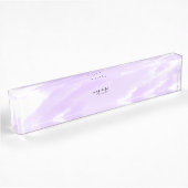 Porte-nom Pour Bureau simple minimum ajouter votre nom unité de mariage
