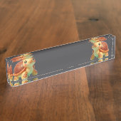 Porte-nom Pour Bureau Slow but Growing (Taille)